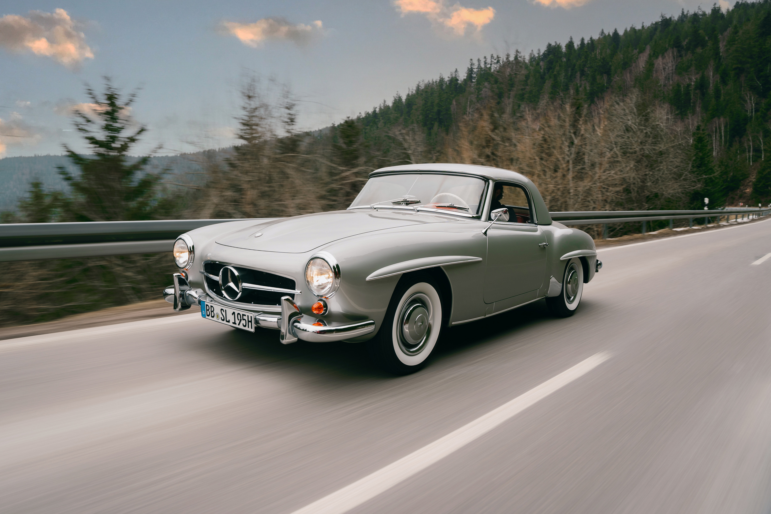 Mercedes Benz 190 SL mit Hardtop