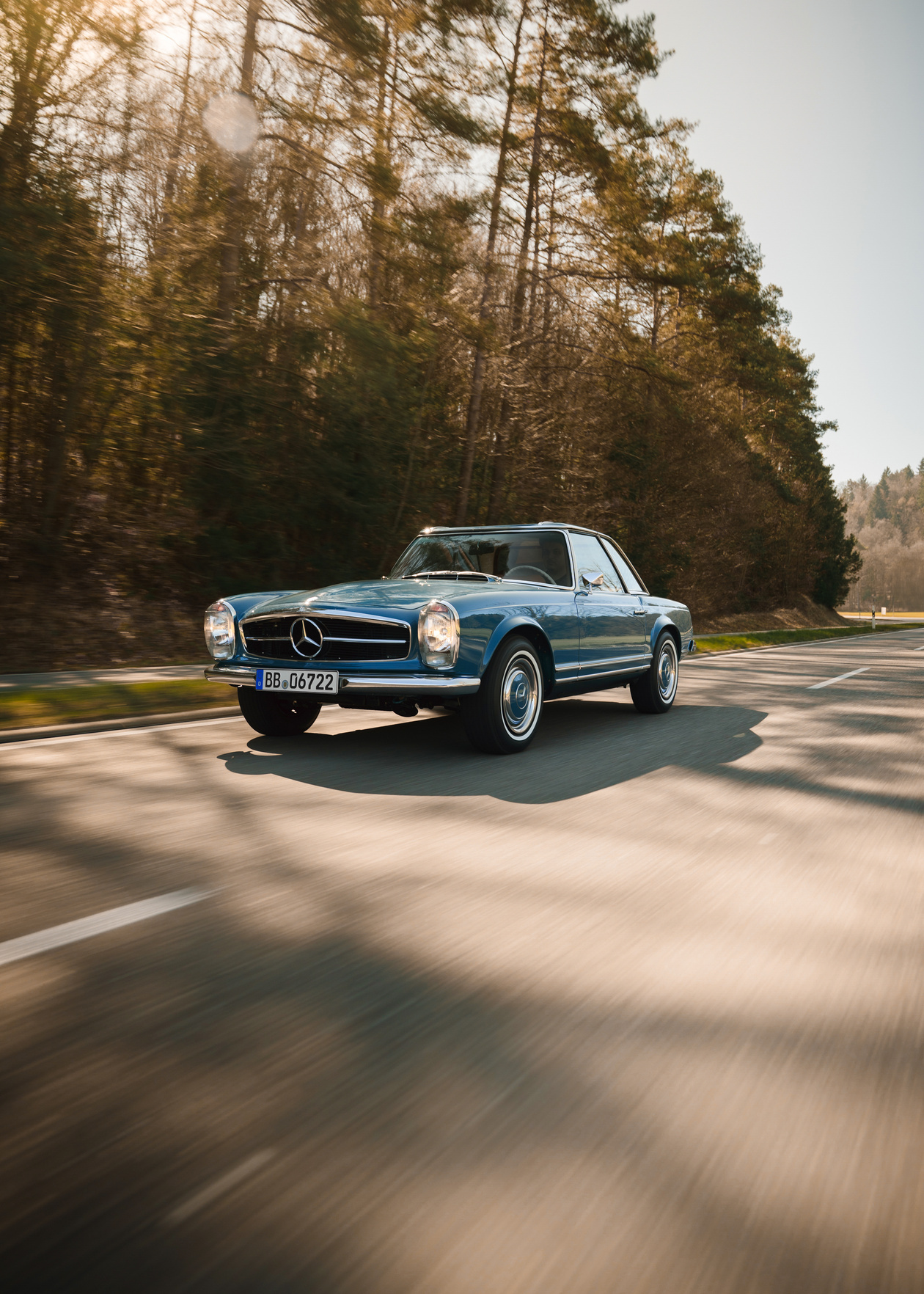 280 SL Pagoda for sale (blue) by Bechtel